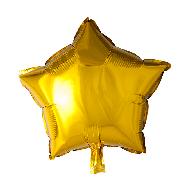 Ster Folieballon - 46 cm - goud