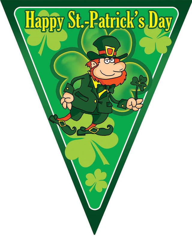 Vlaggenlijn / slinger - St. Patrick's Day - 5 meter vlaggetjes