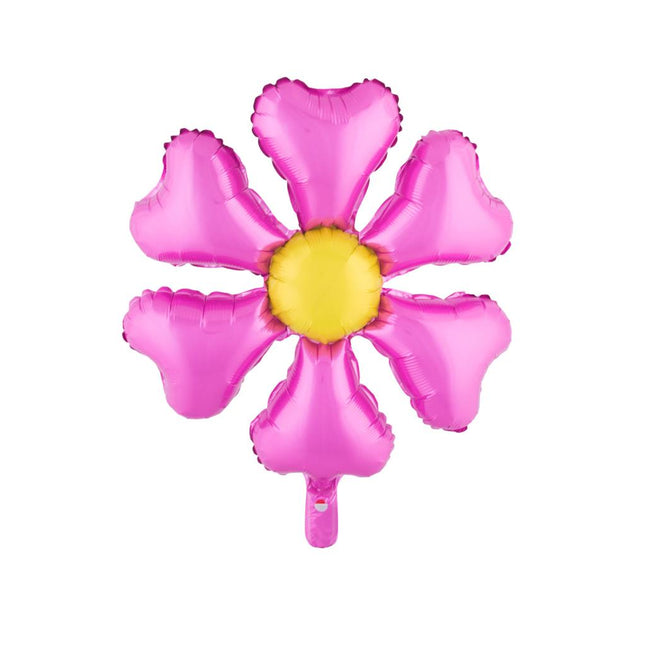 Folieballon bloem - 55 cm