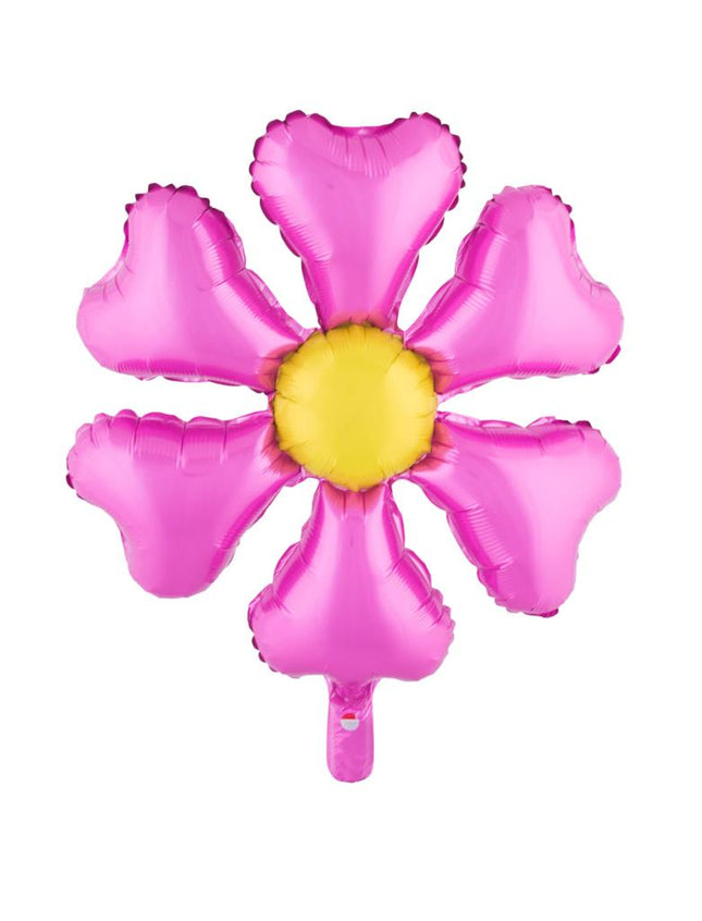 Folieballon bloem - 55 cm