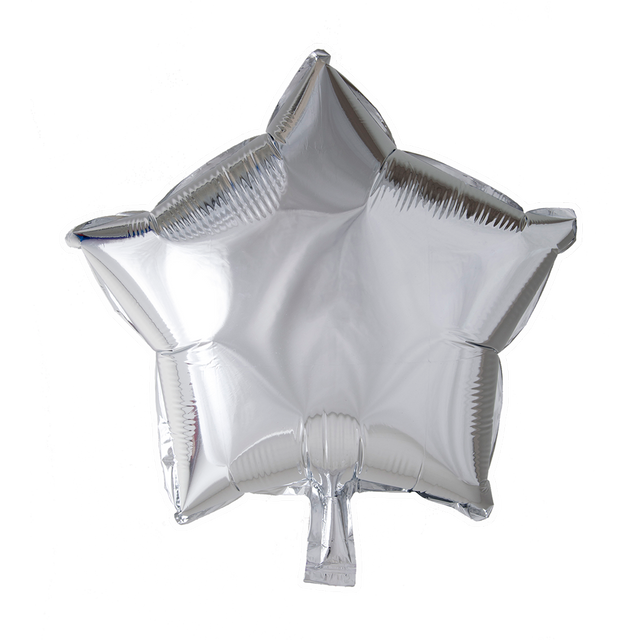 Ster Folieballon - 46 cm - zilver