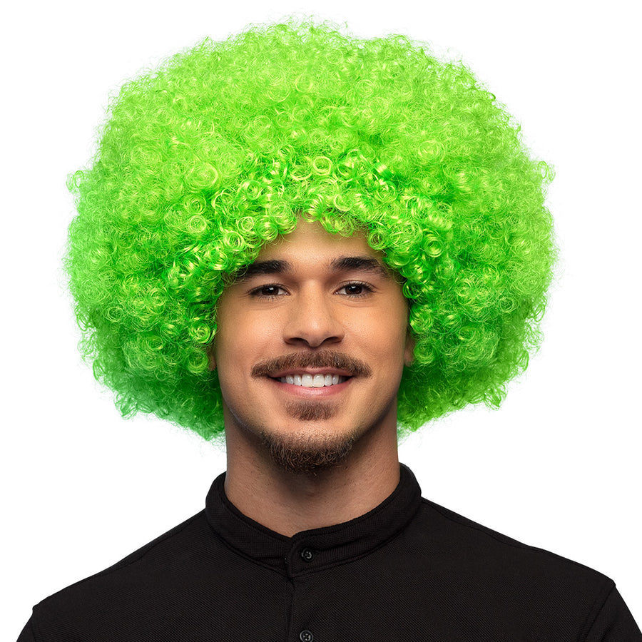 Pruik Groove - groen