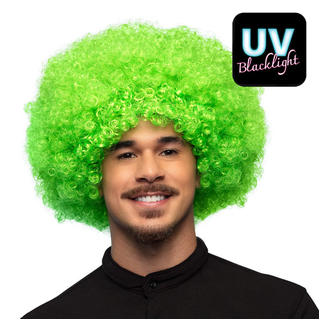 Pruik Groove - groen