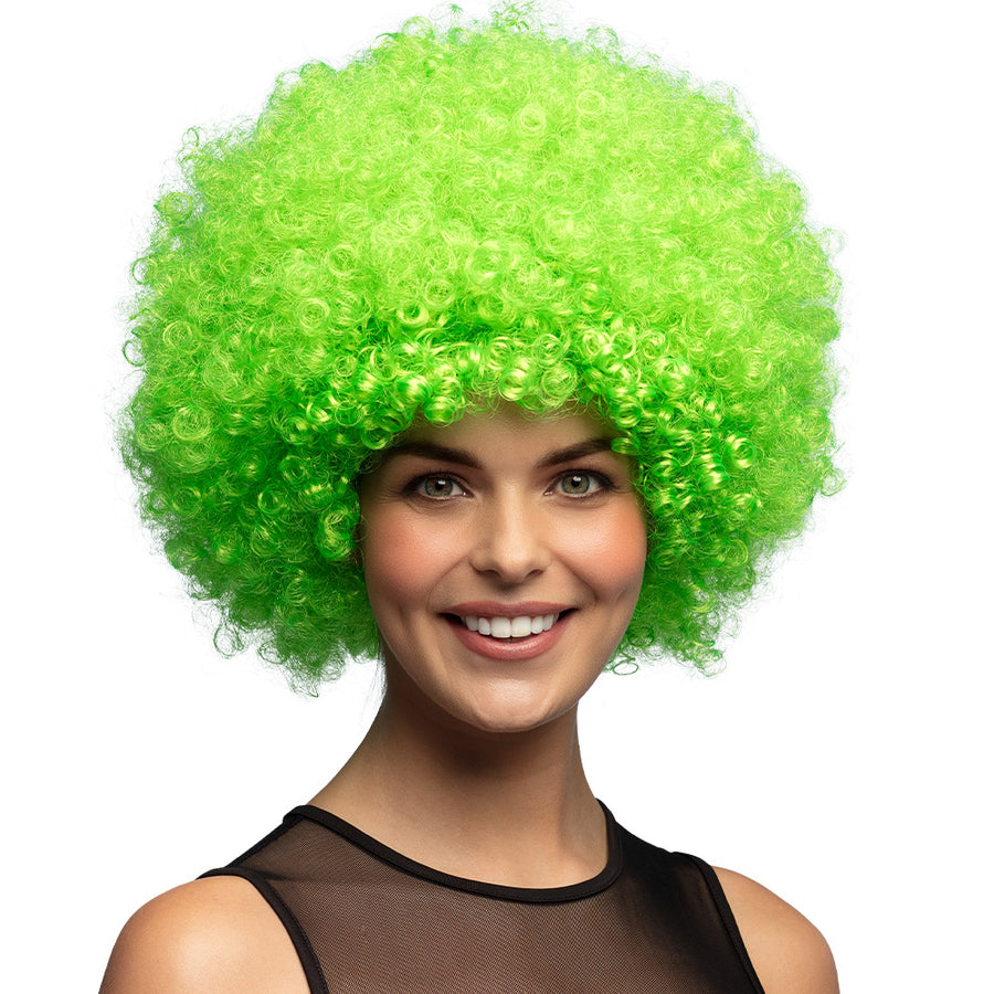 Pruik Groove - groen