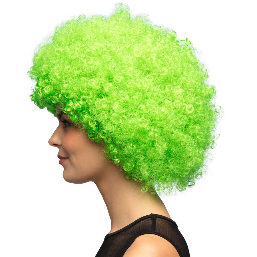 Pruik Groove - groen