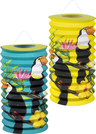 Toucan Lantern - 2 pieces - 16 cm