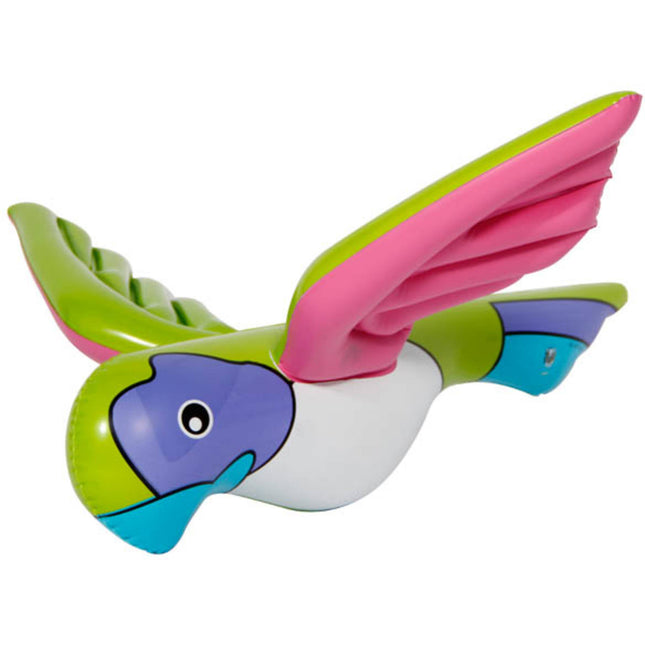 Papegaai opblaasbaar - 60 cm