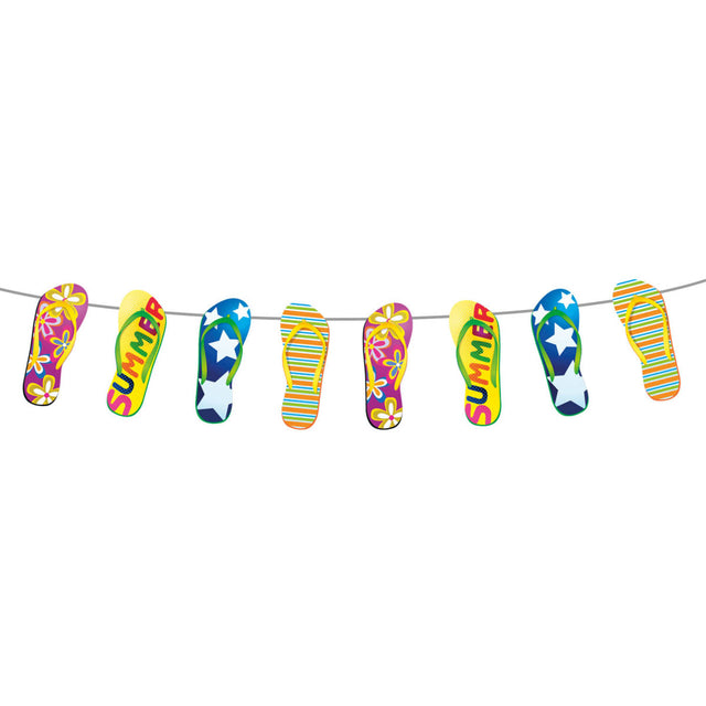 Slinger met strandslippers - 10 meter