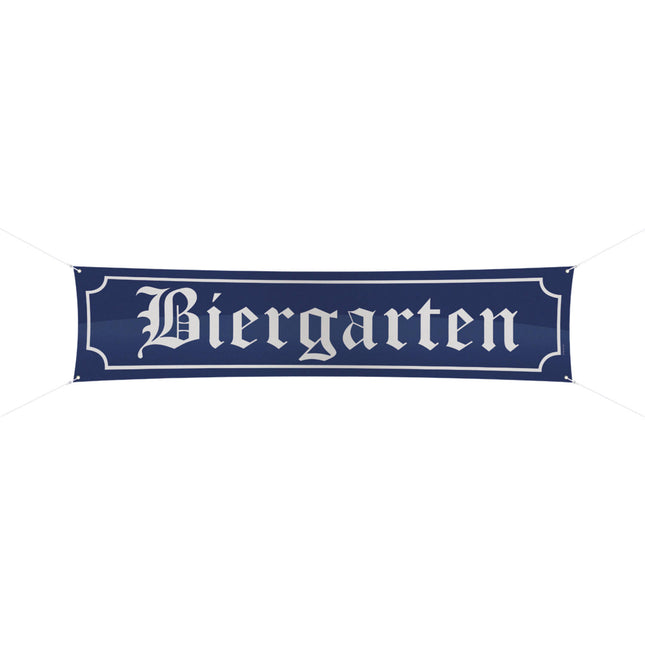 Biergarten spandoek - 180 x 40 cm
