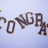 Letterslinger - 2 stuks - 14 x 150 cm - Academic Elegance