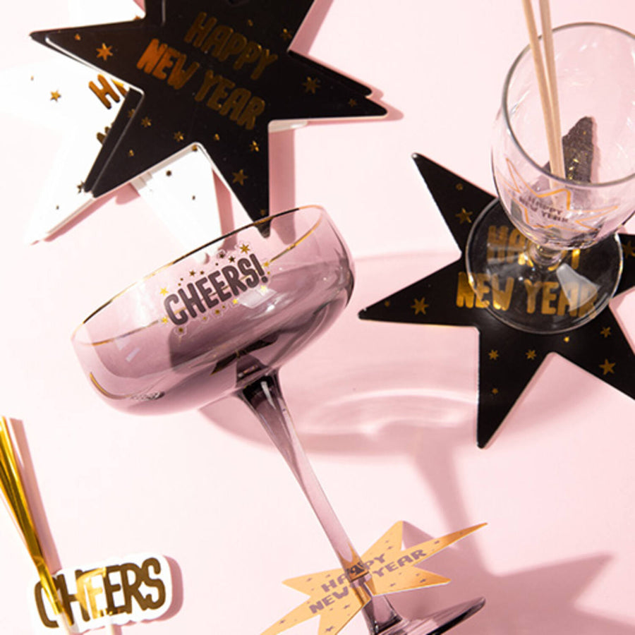 Onderzetters - 6 stuks - BlackGold HNY