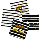 Servetten Happy New Year - 20 stuks - BlackGold HNY