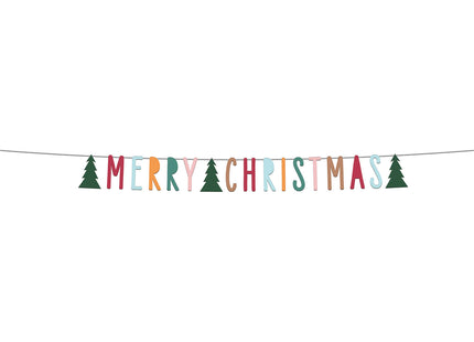 Letterslinger Merry Christmas - 1,5 meter - Holly Jolly