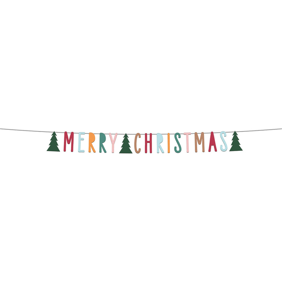 Letterslinger Merry Christmas - 1,5 meter - Holly Jolly