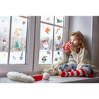 Raamstickers kerst - 27 stuks - Holly Jolly