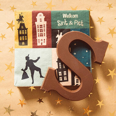 Welkom Sint & Piet - Servetten - 20 stuks - 33 x 33 cm