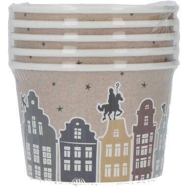 Welkom Sint & Piet - Snoepbakjes - 5 stuks - 250 ml