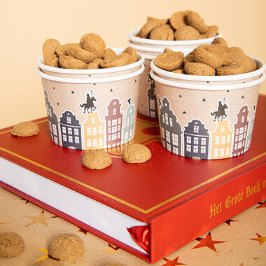 Welkom Sint & Piet - Snoepbakjes - 5 stuks - 250 ml