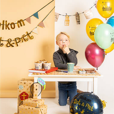 Welkom Sint & Piet - Snoepbakjes - 5 stuks - 250 ml