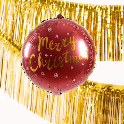 Folieballon Merry Christmas - 45 cm