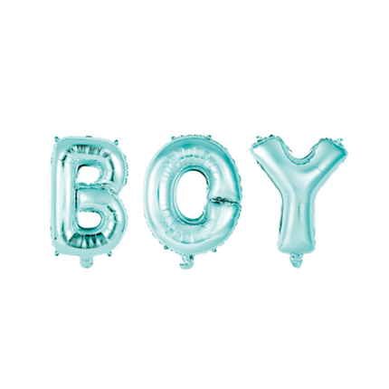 Boy Folieballon - 40 cm - blauw