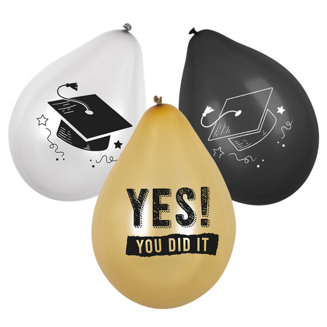 Yes you did it Ballonnen - 6 stuks - 25 cm