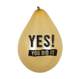 Yes you did it Ballonnen - 6 stuks - 25 cm