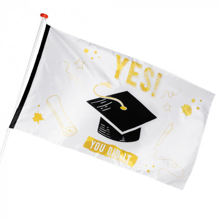 Yes you did it Vlag - 90 x 150 cm