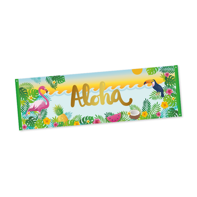 Aloha Banner - 230 x 75 cm