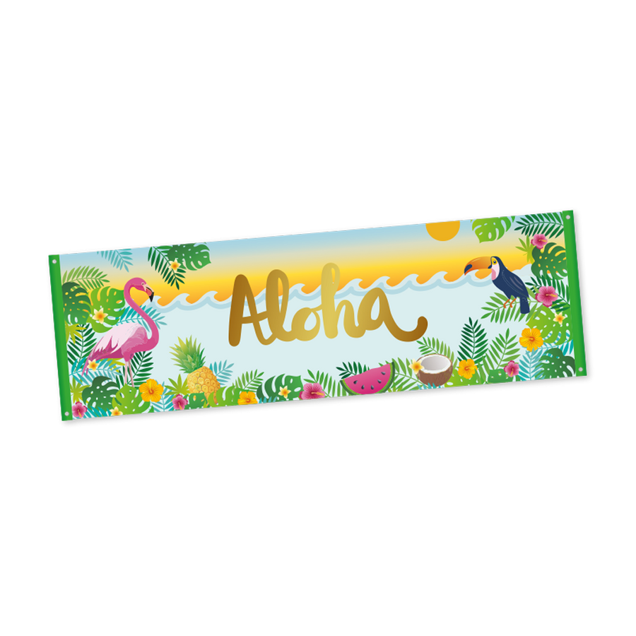 Aloha Banner - 230 x 75 cm