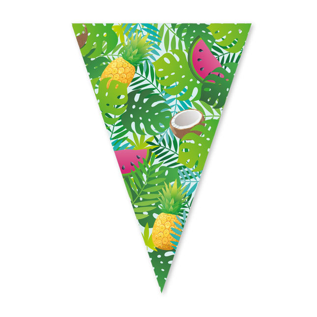 Aloha Vlaggenlijn / slinger - 10 meter vlaggetjes