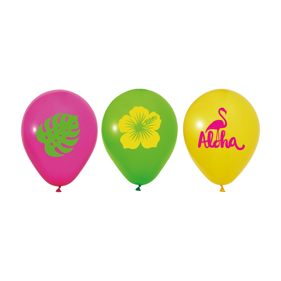 Aloha ballonnen - 6 stuks