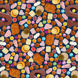 Sinterklaas inpakpapier Pepernoten - 250 x 46,5 cm