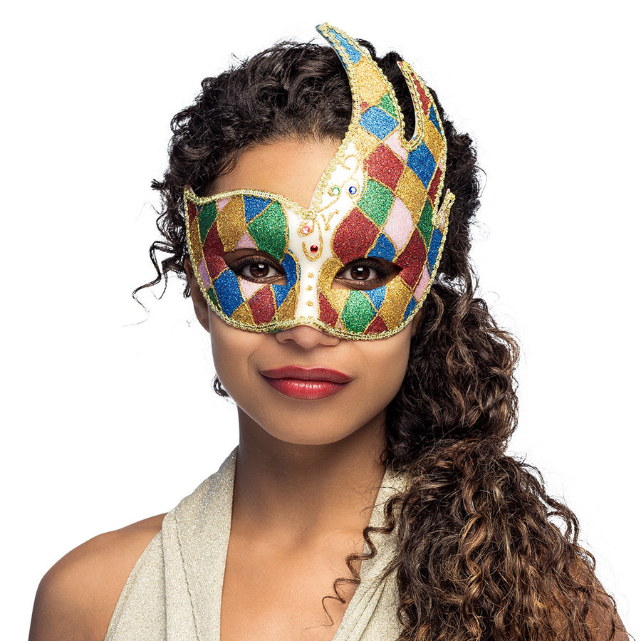 Boland oogmasker Venice jester