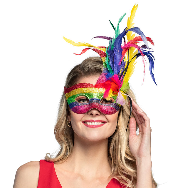 Boland oogmasker Venice arcobaleno