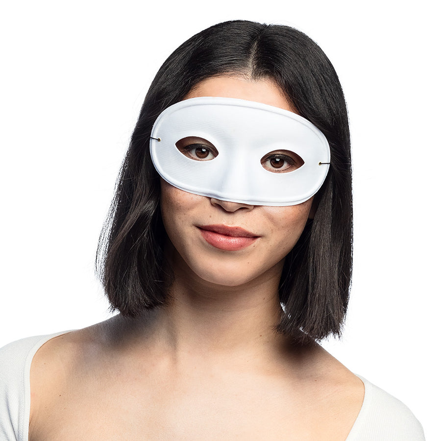 Boland oogmasker Basic wit