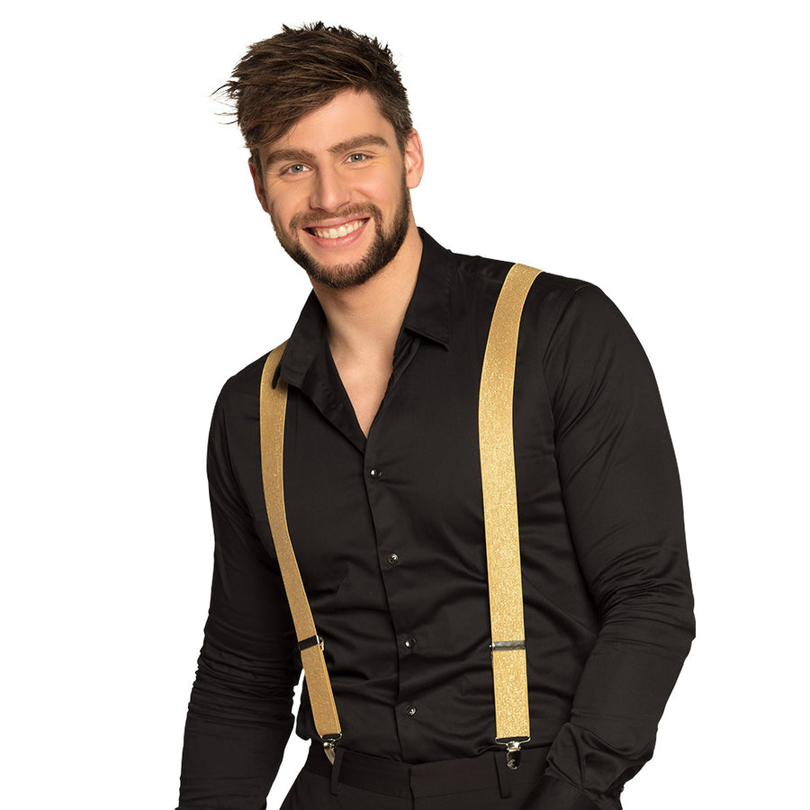 Boland bretels Basic goud