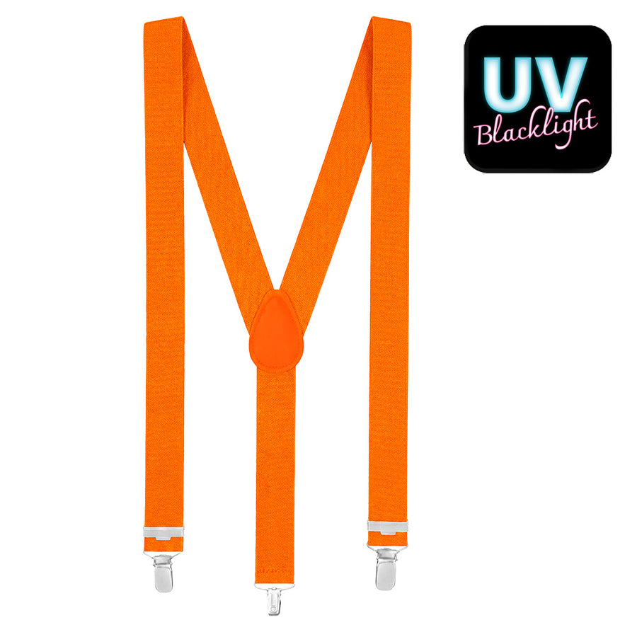 Boland bretels Basic neonoranje UV