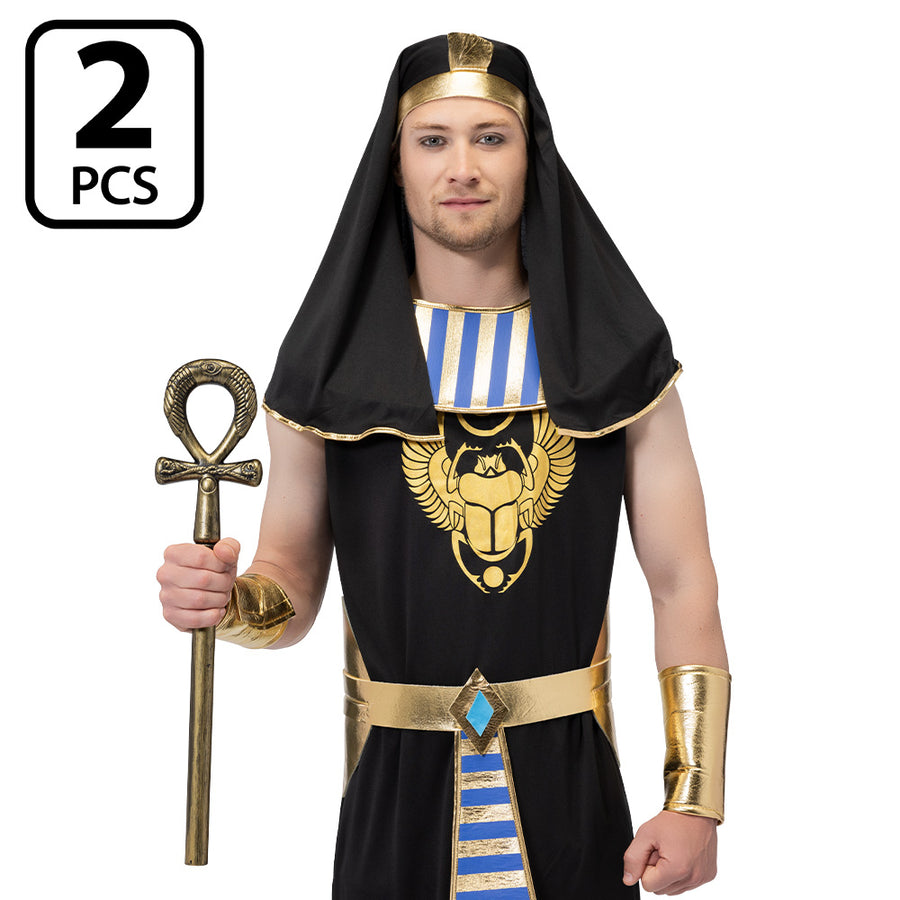 Boland faraoscepter Ankh 2-delig (54 cm)