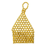 Boland handschoen Flapper goud