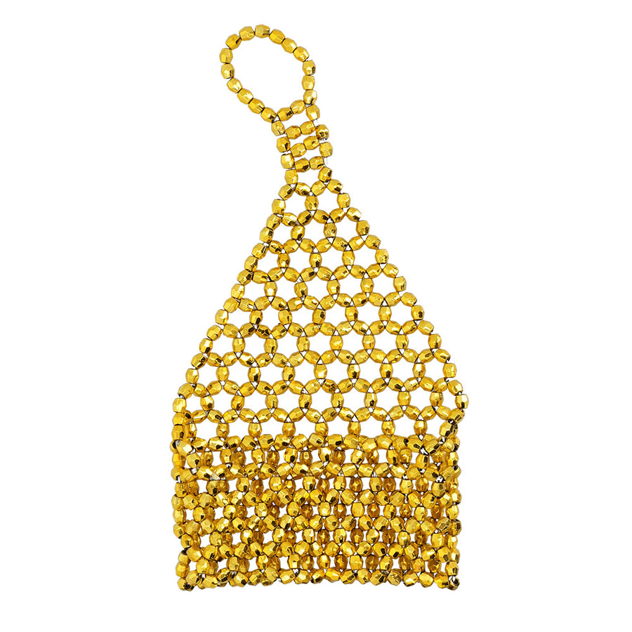 Boland handschoen Flapper goud