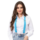 Boland bretels Basic blauw