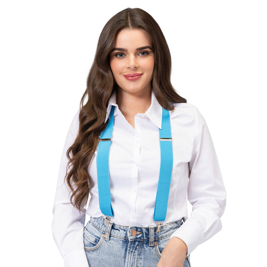 Boland bretels Basic blauw