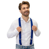 Boland bretels Basic donkerblauw