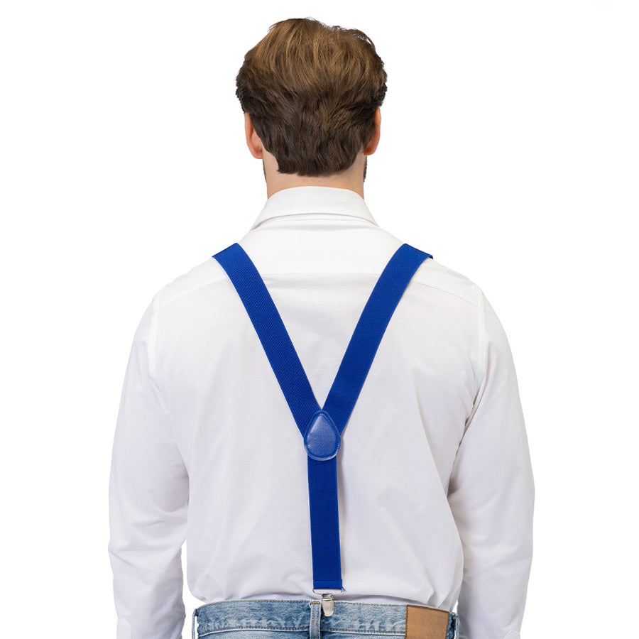 Boland bretels Basic donkerblauw