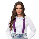 Boland bretels Basic paars