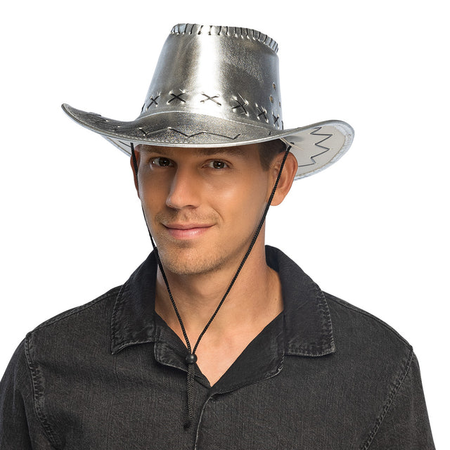 Boland cowboyhoed Savanne zilver