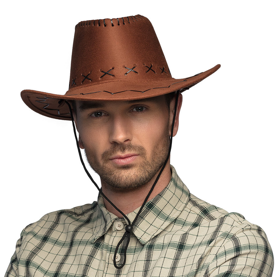 Boland cowboyhoed Savanne bruin