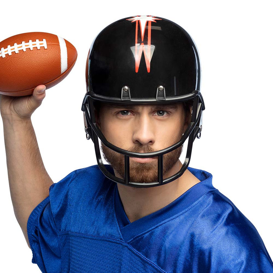 Boland helm American football zwart
