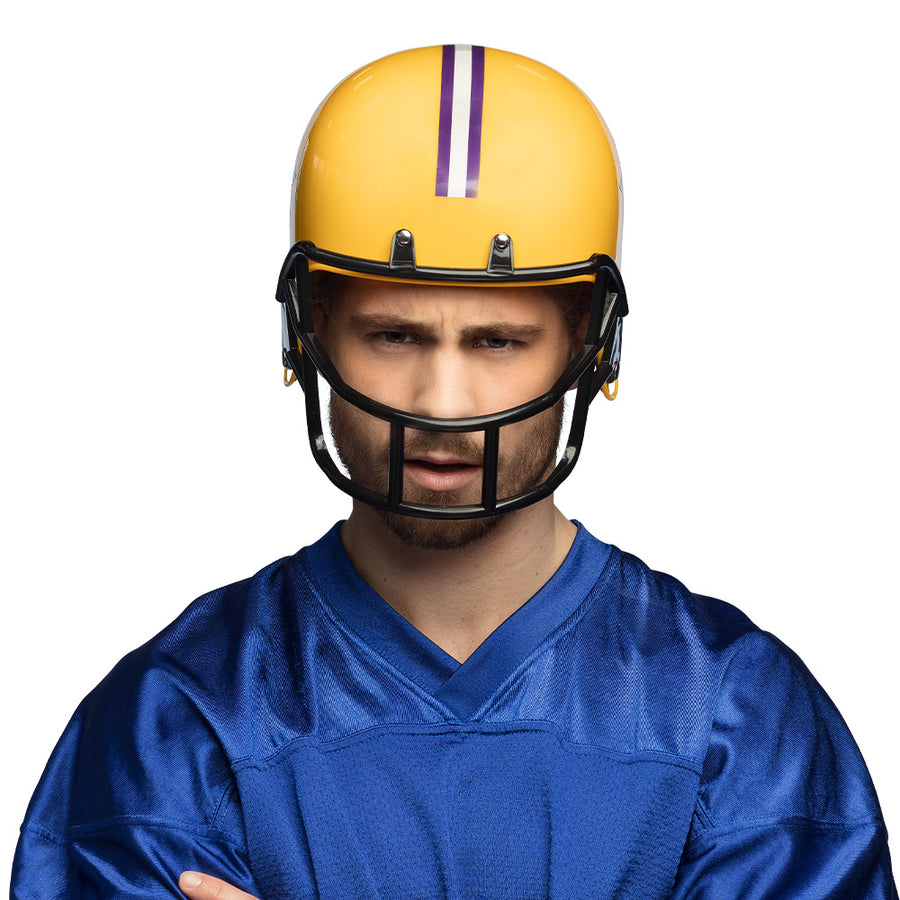 Boland helm American football geel